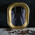 Small Vintage Vanghi's Italian Gilt Mirror Made In Italy, Gallery Wall 7.125"