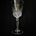 Discontinued Cristal DArques Villeneuve Wine Glass 6.75" Tall 5 oz Vintage Bar