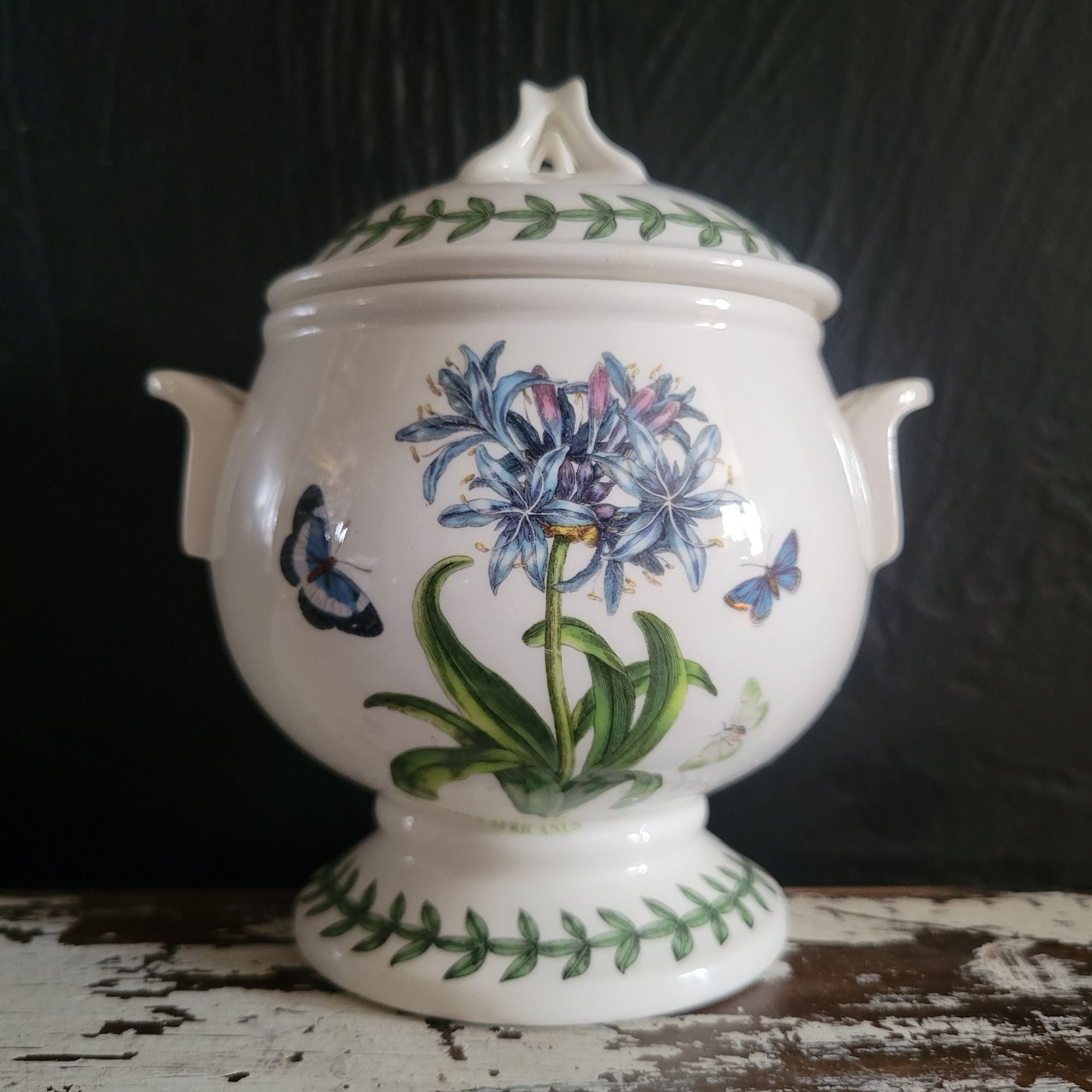 Portmeirion Botanic Garden Mini Soup Tureen With African Lily Design