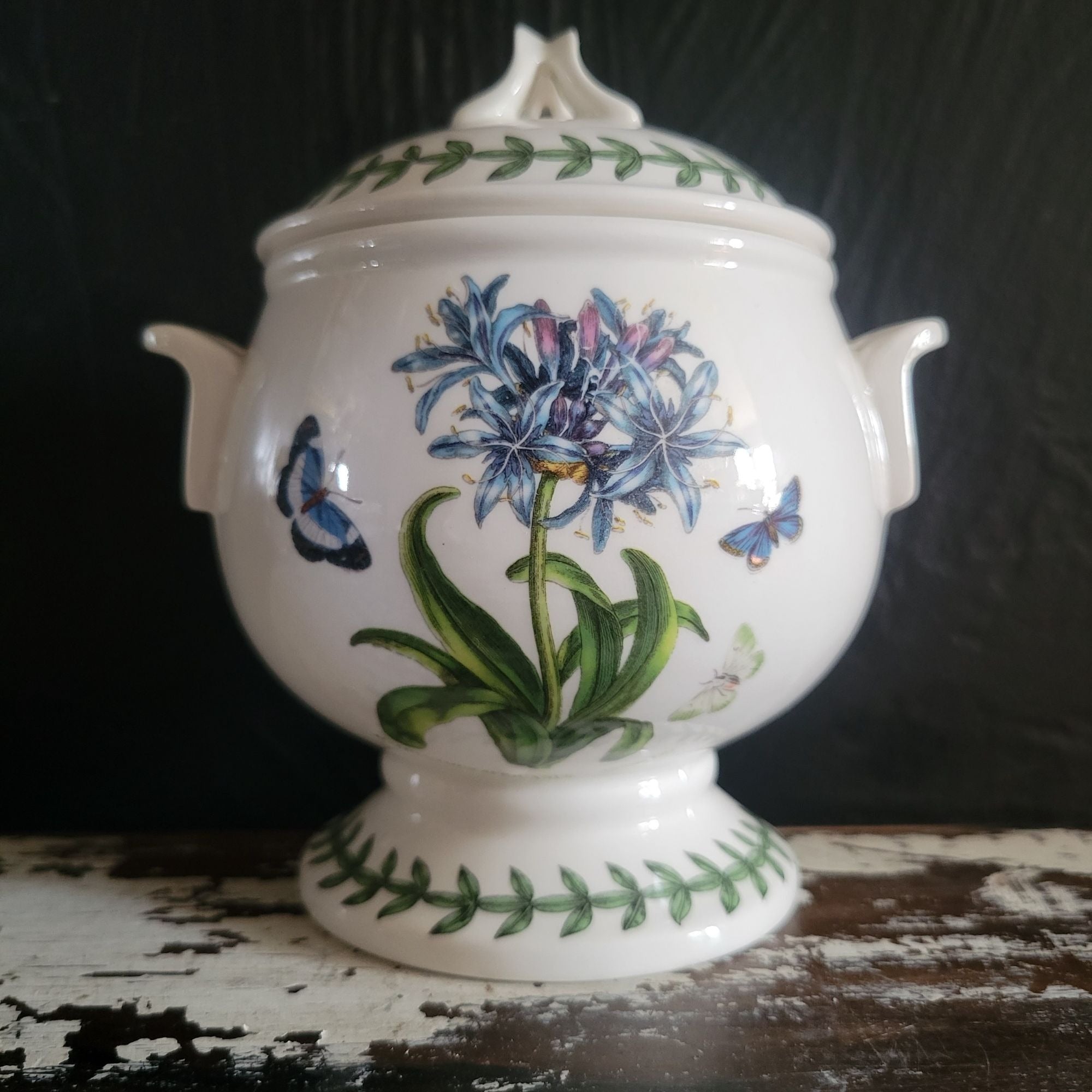 Portmeirion Botanic Garden Mini Soup Tureen With African Lily Design