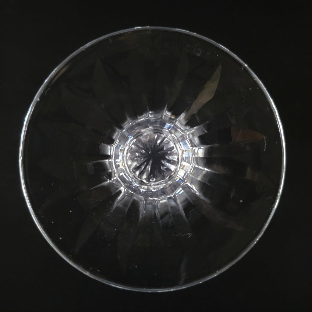 Vintage Waterford Crystal Kenmare Claret Wine Glass 6" Cut Diamond Design