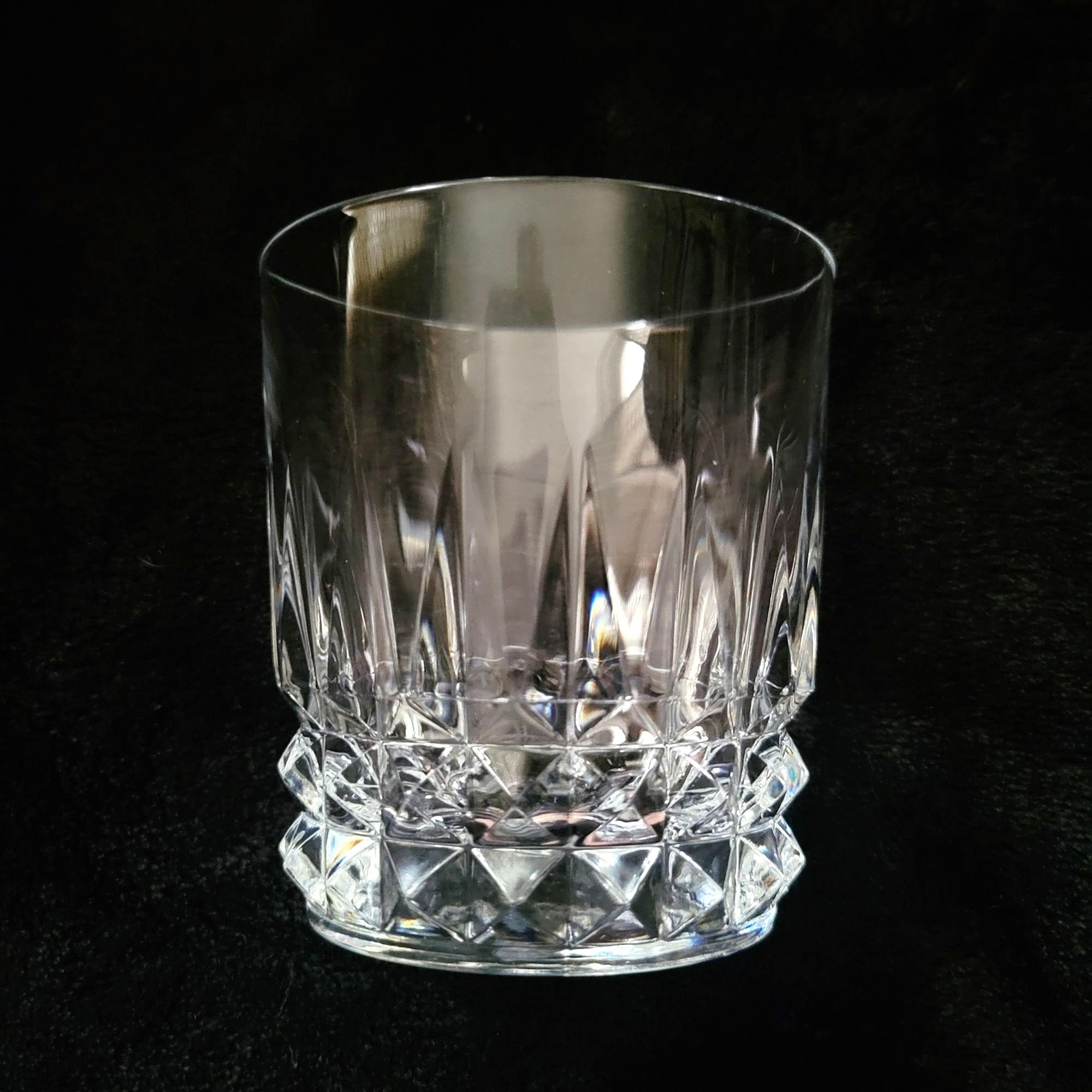Vintage Discontinued Tuilleries Villandry Old Fashioned Glass By Cristal DArques