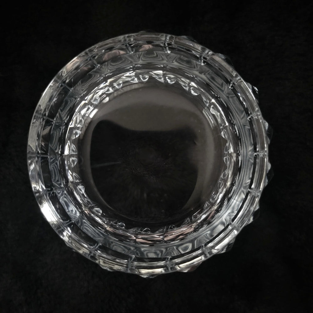 Vintage Discontinued Tuilleries Villandry Old Fashioned Glass By Cristal DArques