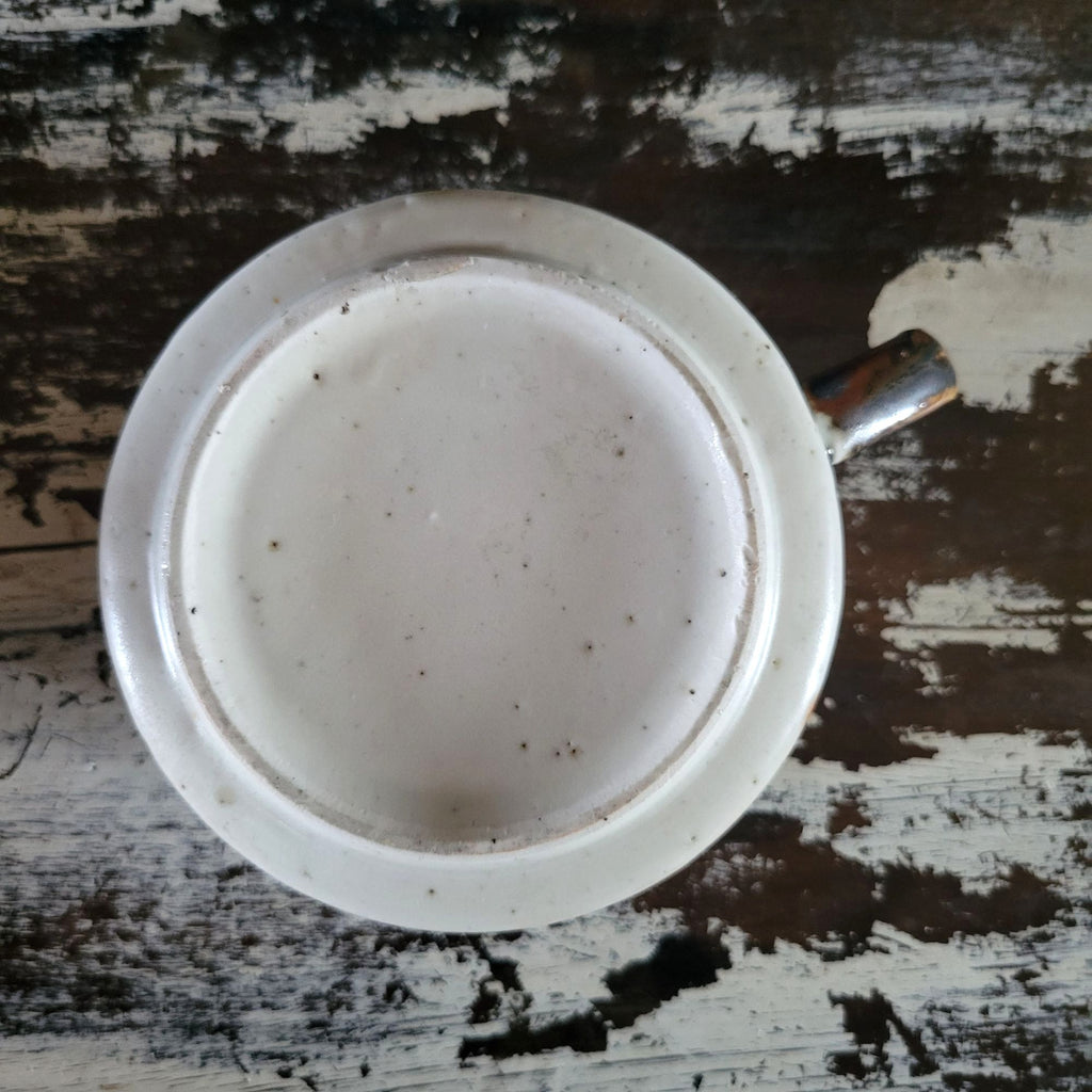 Vintage Otagiri Bittersweet Pattern Ceramic Soup Mug With Handle MCM Stoneware